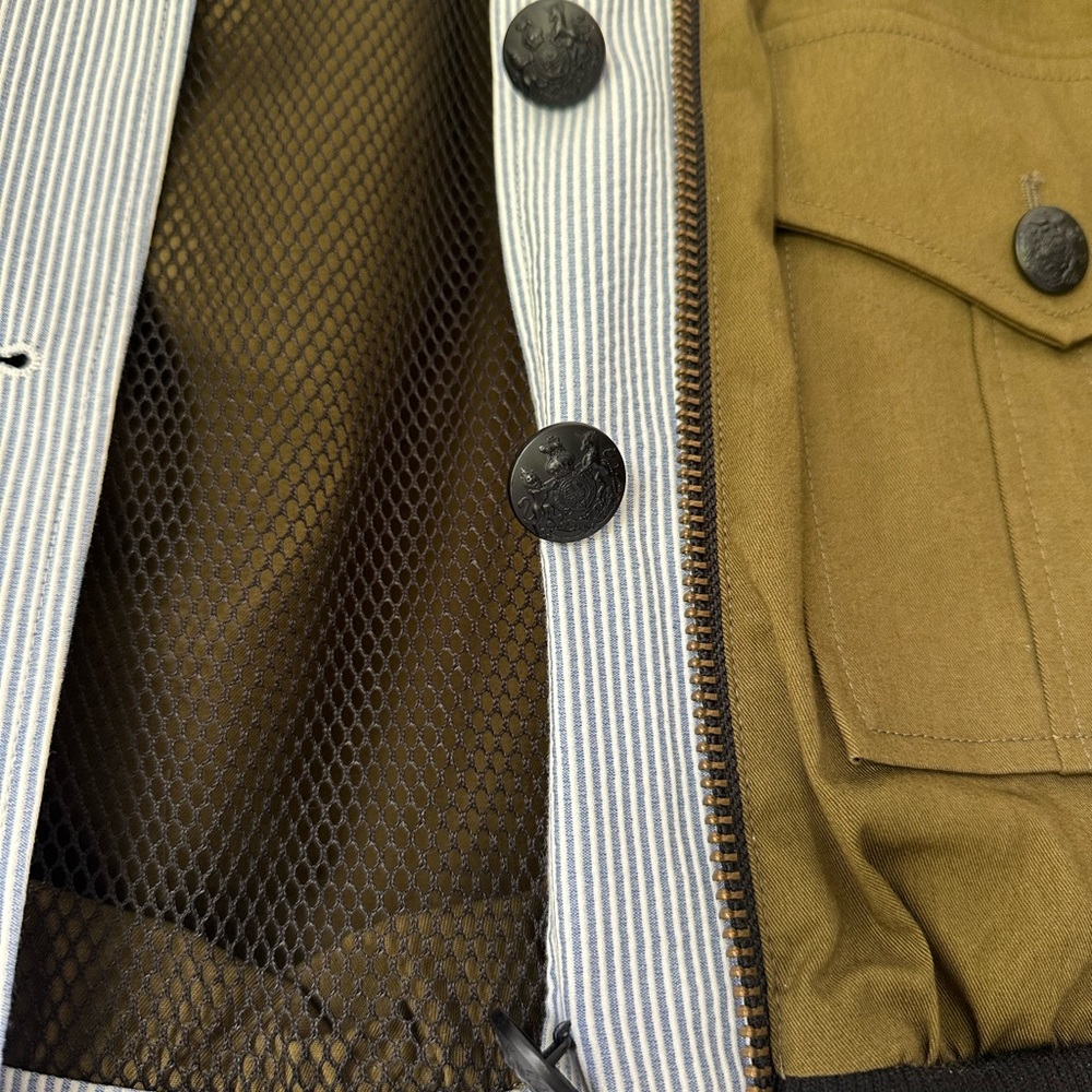 Veronica Beard Colorblock Pattern Bomber Jacket - image 5